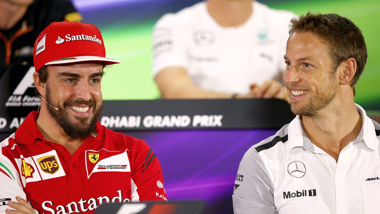 McLaren signs Alonso, Button to drive for F1 team in 2015